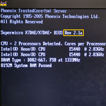 BIOS Serial Number Guide